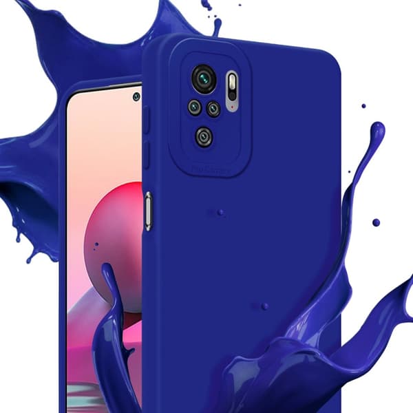 Xiaomi RedMi NOTE 10 4G / RedMi NOTE 11 4G Fodral Skal Case Cover av flexibelt TPU-silikon Bobilskydd