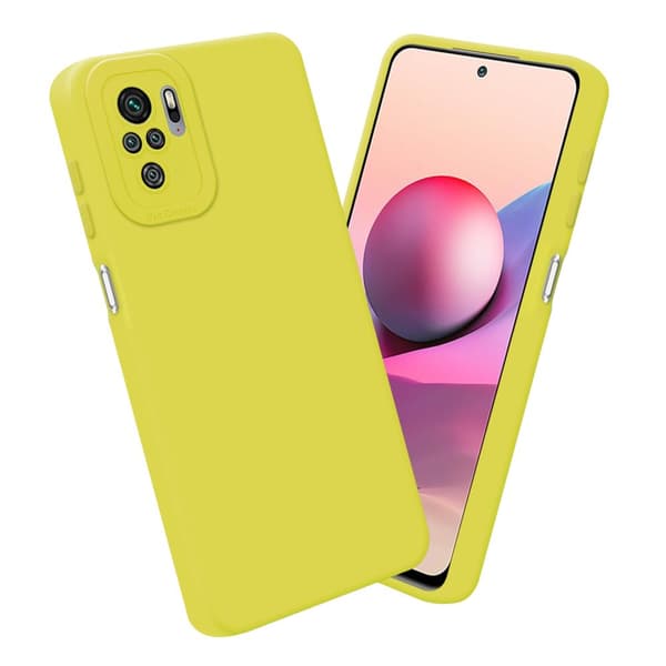 Xiaomi RedMi NOTE 10 4G / RedMi NOTE 11 4G Fodral Skal Case Cover av flexibelt TPU-silikon Bobilskydd