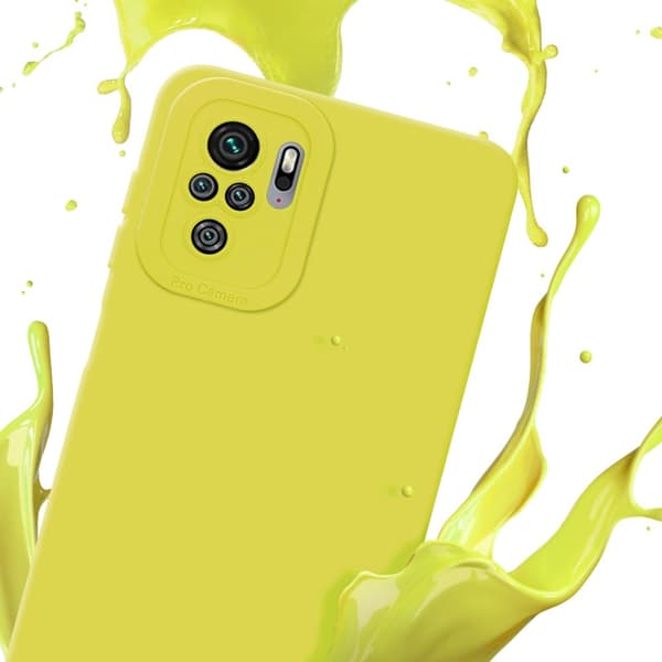 Xiaomi RedMi NOTE 10 4G / RedMi NOTE 11 4G Fodral Skal Case Cover av flexibelt TPU-silikon Bobilskydd