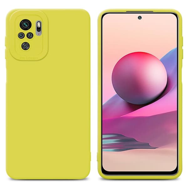 Xiaomi RedMi NOTE 10 4G / RedMi NOTE 11 4G Fodral Skal Case Cover av flexibelt TPU-silikon Bobilskydd