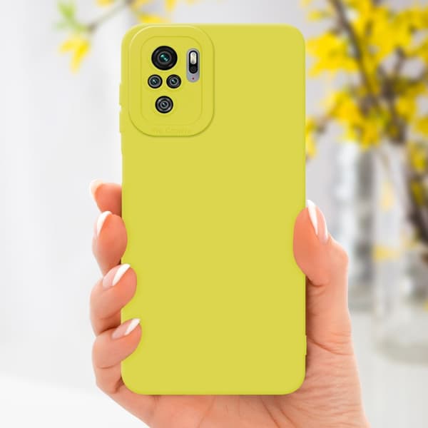 Xiaomi RedMi NOTE 10 4G / RedMi NOTE 11 4G Fodral Skal Case Cover av flexibelt TPU-silikon Bobilskydd
