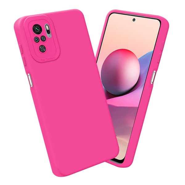 Xiaomi RedMi NOTE 10 4G / RedMi NOTE 11 4G Fodral Skal Case Cover av flexibelt TPU-silikon Bobilskydd
