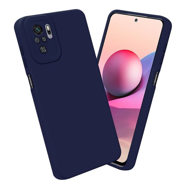 Xiaomi RedMi NOTE 10 4G / RedMi NOTE 11 4G Fodral Skal Case Cover av flexibelt TPU-silikon Bobilskydd