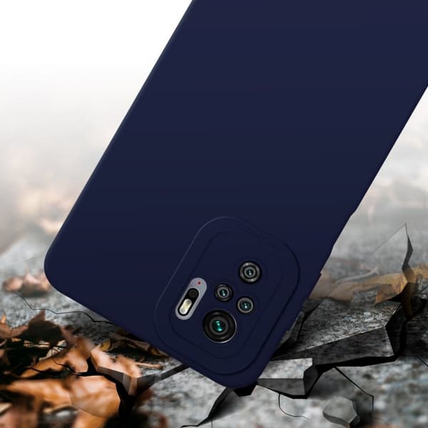 Xiaomi RedMi NOTE 10 4G / RedMi NOTE 11 4G Fodral Skal Case Cover av flexibelt TPU-silikon Bobilskydd