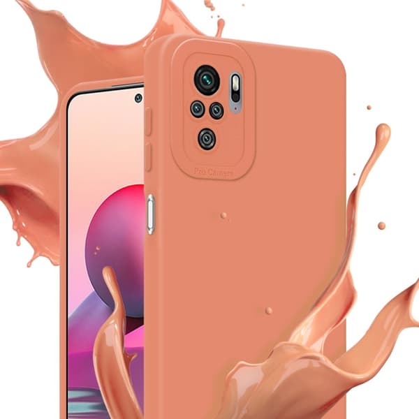 Xiaomi RedMi NOTE 10 4G / RedMi NOTE 11 4G Fodral Skal Case Cover av flexibelt TPU-silikon Bobilskydd