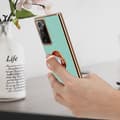 Miniatyrbilde 5 av 8: Deksel til Samsung Galaxy NOTE 20 ULTRA med ring Etui av fleksibel TPU-silikon, med kamerabeskyttelse magnetisk bilholder