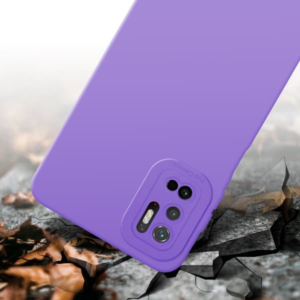 Xiaomi RedMi NOTE 10 5G / POCO M3 PRO 5G Suojakuori Suojakotelo valmistettu joustavasta TPU-silikonista