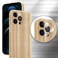 Miniatyrbilde 8 av 8: Deksel til iPhone 12 PRO Beskyttelsesdeksel laget av fleksibel TPU-silikon i børstet design