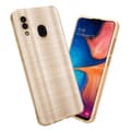 Pikkukuva 6 / 8: Samsung Galaxy A20 / A30 / M10s Suojakuori Suojakotelo joustavasta TPU-silikonista harjatulla muotoilulla