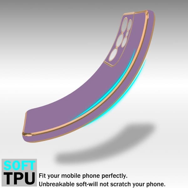 Silikondeksel til Samsung Galaxy S21 ULTRA med kamerabeskyttelse