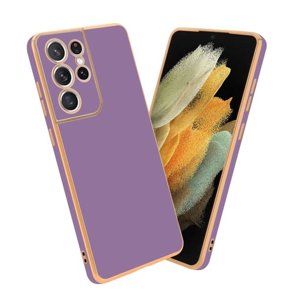 Silikondeksel til Samsung Galaxy S21 ULTRA med kamerabeskyttelse