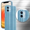 Pikkukuva 8 / 8: iPhone 12 Suojakuori Suojakotelo joustavasta TPU-silikonista harjatulla muotoilulla