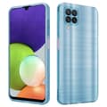 Pikkukuva 1 / 7: Samsung Galaxy A22 4G Suojakuori Suojakotelo joustavasta TPU-silikonista harjatulla muotoilulla