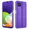 Pikkukuva 1 / 7: Samsung Galaxy A22 4G Suojakuori Suojakotelo joustavasta TPU-silikonista harjatulla muotoilulla