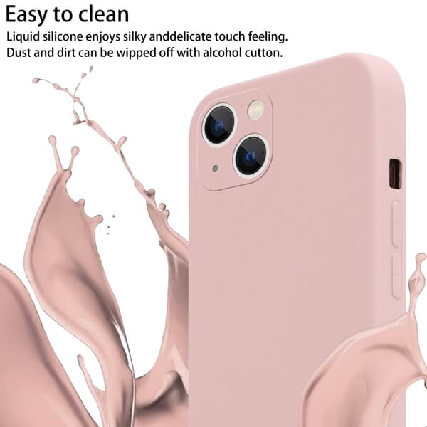 Mobiltelefonkedja för iPhone 14 Fodral Skal Skyddsfodral Skyddande silikonhölje med längdjusterbart band