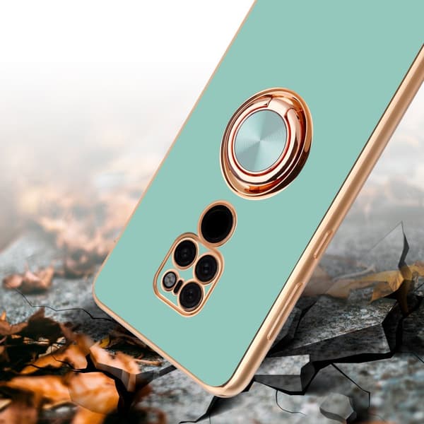 Huawei MATE 20 Suojakuori Suojakotelo valmistettu joustavasta TPU silikonista jossa on kameran suojaus ja magneettinen autoteline