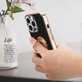 Pikkukuva 10 / 11: iPhone 13 PRO MAX Suojakuori Suojakotelo valmistettu joustavasta TPU silikonista jossa on kameran suojaus ja magneettinen autoteline