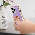 Pikkukuva 10 / 11: iPhone 13 PRO MAX Suojakuori Suojakotelo valmistettu joustavasta TPU silikonista jossa on kameran suojaus ja magneettinen autoteline