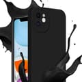 Miniatyrbild 6 av 8: iPhone 12 Fodral Skal Case Cover av flexibelt TPU-silikon Bobilskydd
