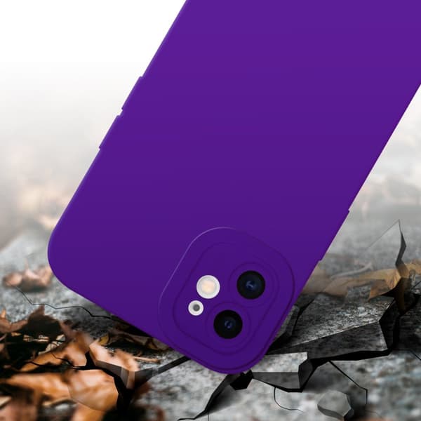iPhone 12 Fodral Skal Case Cover av flexibelt TPU-silikon Bobilskydd