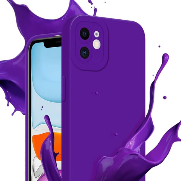iPhone 12 Fodral Skal Case Cover av flexibelt TPU-silikon Bobilskydd