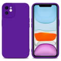 Miniatyrbild 1 av 8: iPhone 12 Fodral Skal Case Cover av flexibelt TPU-silikon Bobilskydd