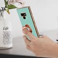 Miniatyrbilde 4 av 7: Deksel til Samsung Galaxy NOTE 9 med ring Etui av fleksibel TPU-silikon, med kamerabeskyttelse magnetisk bilholder