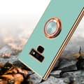 Miniatyrbilde 6 av 7: Deksel til Samsung Galaxy NOTE 9 med ring Etui av fleksibel TPU-silikon, med kamerabeskyttelse magnetisk bilholder
