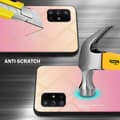 Pikkukuva 3 / 7: Samsung Galaxy A71 5G Suojakuori Suojakotelo Kaksivärinen joka on valmistettu TPU-silikonista ja jonka takaosa on valmistettu karkaistusta lasista
