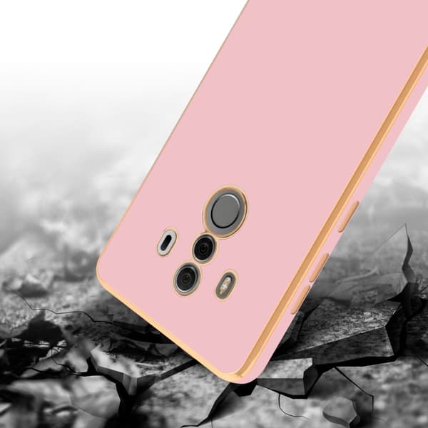 Huawei MATE 10 PRO Suojakuori Suojakotelo joka on valmistettu joustavasta TPU-silikonista ja jossa on kameran suojaus