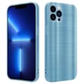 Miniatyrbilde 1 av 8: Deksel til iPhone 13 PRO MAX Beskyttelsesdeksel laget av fleksibel TPU-silikon i børstet design