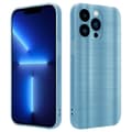 Miniatyrbild 1 av 8: iPhone 13 PRO Skal Fodral Case Cover Mobilskydd av flexibelt TPU-silikon i borstad design