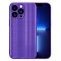 Miniatyrbild 3 av 8: iPhone 13 PRO Skal Fodral Case Cover Mobilskydd av flexibelt TPU-silikon i borstad design