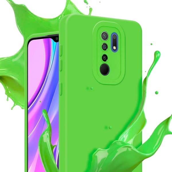 Xiaomi RedMi 9 Fodral Skal Case Cover av flexibelt TPU-silikon Bobilskydd