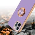 Miniatyrbilde 7 av 8: Deksel til iPhone 12 PRO MAX med ring Etui av fleksibel TPU-silikon, med kamerabeskyttelse magnetisk bilholder
