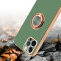Miniatyrbilde 7 av 8: Deksel til iPhone 12 PRO MAX med ring Etui av fleksibel TPU-silikon, med kamerabeskyttelse magnetisk bilholder