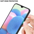 Miniatyrbild 5 av 7: Samsung Galaxy A50 4G / A50s / A30s Skal Fodral i två färger av TPU-silikon och baksida av härdat glas Case Cover Mobilskydd
