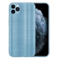 Miniatyrbild 3 av 8: iPhone 11 PRO MAX Skal Fodral Case Cover Mobilskydd av flexibelt TPU-silikon i borstad design