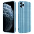 Miniatyrbild 1 av 8: iPhone 11 PRO MAX Skal Fodral Case Cover Mobilskydd av flexibelt TPU-silikon i borstad design