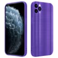 Miniatyrbild 1 av 8: iPhone 11 PRO MAX Skal Fodral Case Cover Mobilskydd av flexibelt TPU-silikon i borstad design