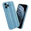Miniatyrbilde 11 av 11: Deksel til iPhone 11 PRO Beskyttelsesdeksel laget av fleksibel TPU-silikon i børstet design