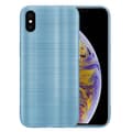 Miniatyrbild 3 av 8: iPhone XS MAX Skal Fodral Case Cover Mobilskydd av flexibelt TPU-silikon i borstad design