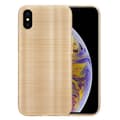 Miniatyrbild 3 av 8: iPhone XS MAX Skal Fodral Case Cover Mobilskydd av flexibelt TPU-silikon i borstad design
