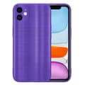 Miniatyrbilde 3 av 8: Deksel til iPhone 11 Beskyttelsesdeksel laget av fleksibel TPU-silikon i børstet design