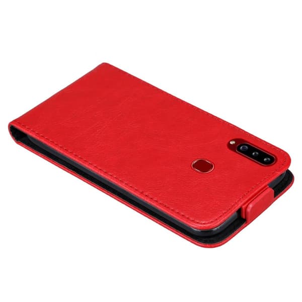 Deksel til Samsung Galaxy A20s Flip Etui med magnetisk lukking