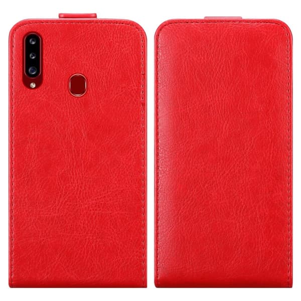 Deksel til Samsung Galaxy A20s Flip Etui med magnetisk lukking