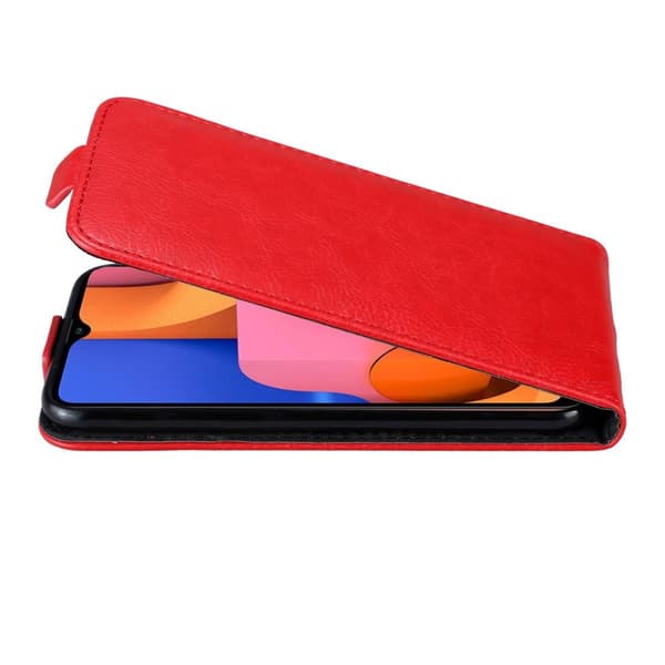 Deksel til Samsung Galaxy A20s Flip Etui med magnetisk lukking