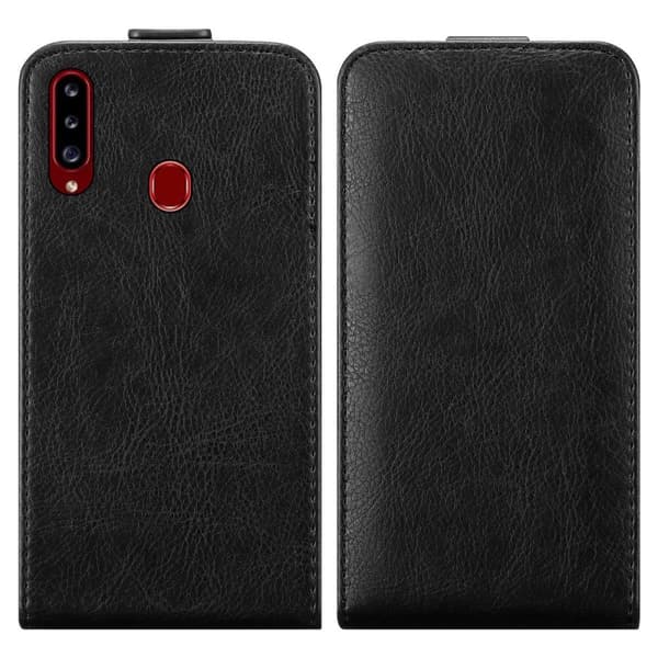 Deksel til Samsung Galaxy A20s Flip Etui med magnetisk lukking