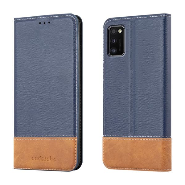 Lommebokdeksel til Samsung Galaxy A41 Deksel med magnetisk lukking, stativfunksjon og kortlomme