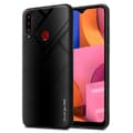 Miniatyrbilde 1 av 7: Deksel til Samsung Galaxy A20s Stripe optics Silikondeskel laget av TPU-silikon og bakside av herdet glass